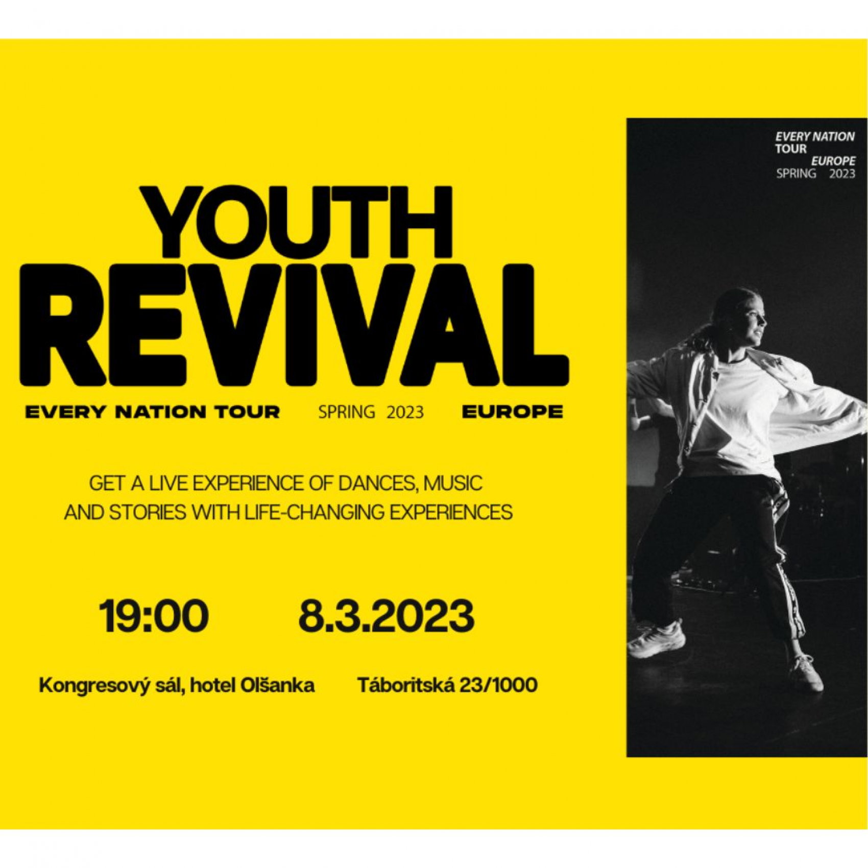 YOUTH REVIVAL Every nation tour 2023 KMS